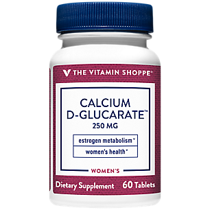 Calcium D-Glucarate for Women's Health & Estrogen Metabolism - 250 MG (60 Tablets)