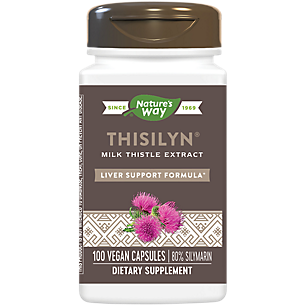 Thisilyn Standardized Milk Thistle Extract - Liver Support Maximum Absorption Formula (100 Vegetarian Capsules)