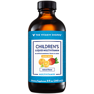 Children's Liquid Multivitamin with Natural Orange Mango Flavor (8 Fluid Ounces)