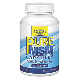 Pure MSM Capsules With Glucosamine