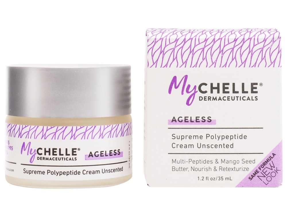 MyChelle Dermaceuticals - Ageless Supreme Polypeptide Face Cream Unscented - 1.2 oz.