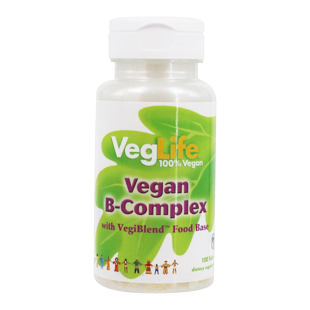 VegLife - Vegan Vitamin B-Complex - 100 Tablets