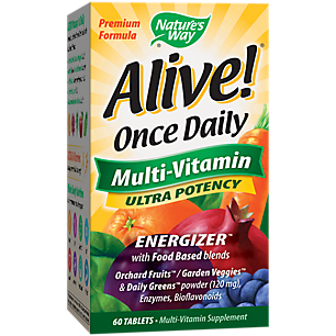 Alive! Once Daily Multivitamin - Ultra Potency (60 Tablets)