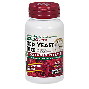 Red Yeast Rice - Extended Release - 600 MG (30 Vegetarian Tablets)