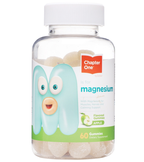 Zahler - Chapter One Magnesium Gummies for Kids Apple Flavored - 60 Gummies
