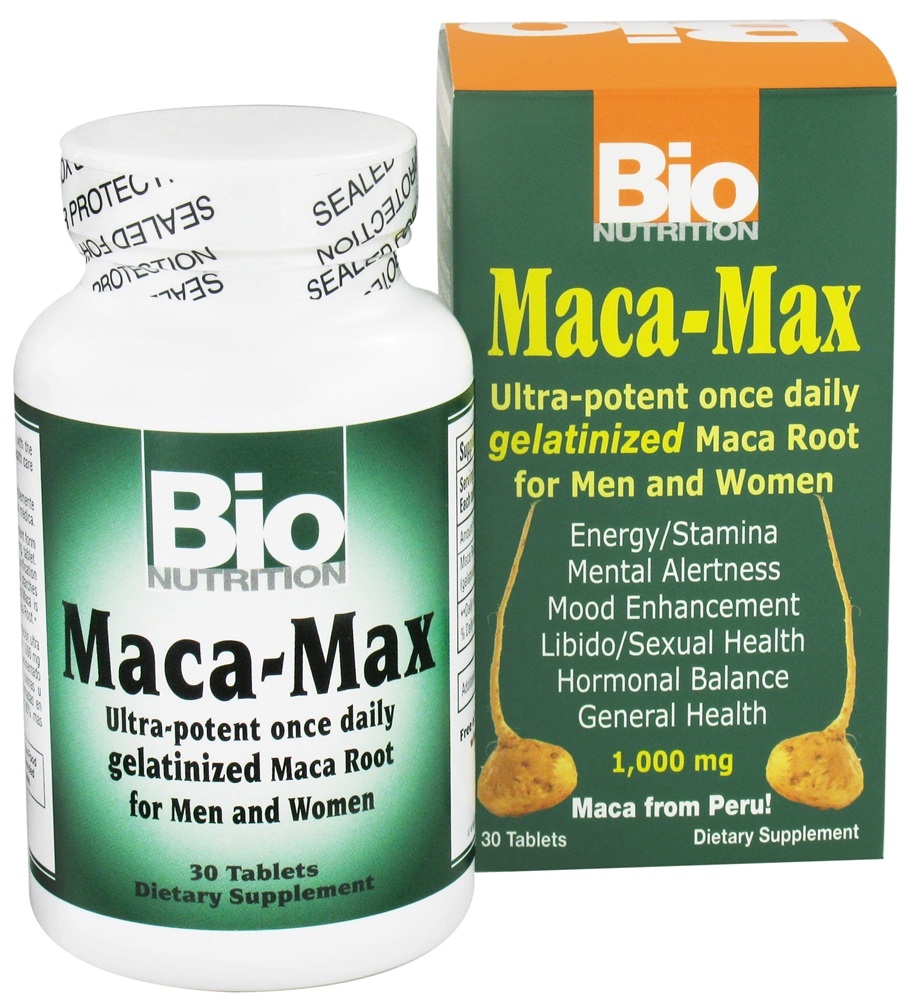 Bio Nutrition - Maca-Max 1000 mg. - 30 Tablets