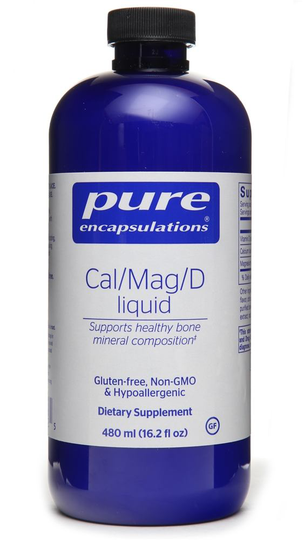Pure Encapsulations - Cal/Mag/Vitamin D Liquid - 16.2 fl. oz.