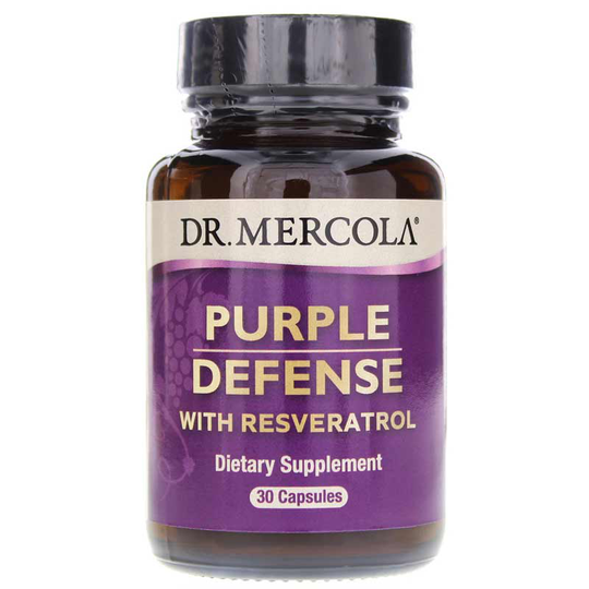 Dr. Mercola Purple Defense with Resveratrol 30 Capsules