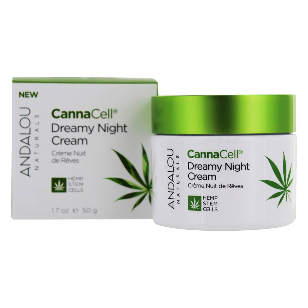 Andalou Naturals - CannaCell Dreamy Night Facial Cream - 1.7 oz.