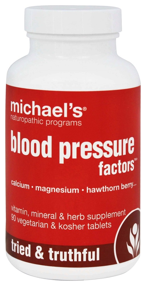 Michael's Naturopathic Programs - Blood Pressure Factors - 90 Tablets