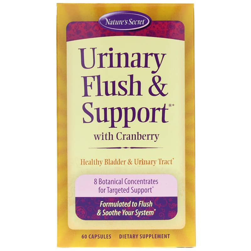 Natures Secret Urinary Flush & Support Capsules 60 Capsules