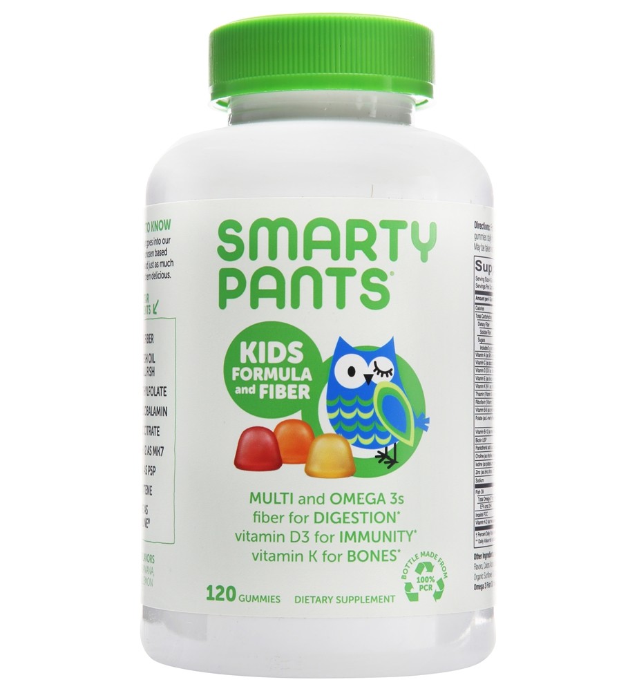 SmartyPants - Kids Complete Multivitamin and Fiber - 120 Gummies