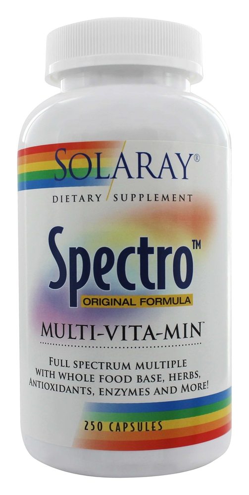 Solaray - Spectro Original Formula Multi-Vit-Min - 250 Capsules
