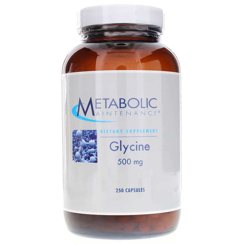 Metabolic Maintenance Glycine 500 Mg 250 Capsules