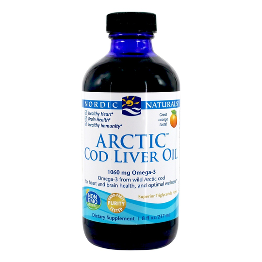 Nordic Naturals - Arctic Cod Liver Oil Orange - 8 oz.