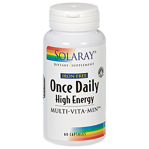High Energy Multivitamin - Once Daily - Iron Free (60 Capsules)