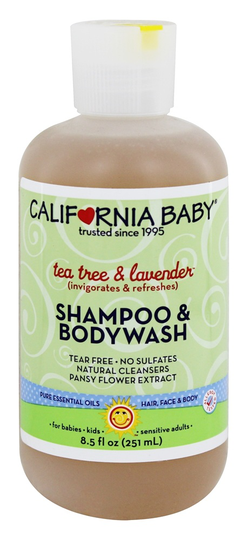 California Baby - Shampoo & Bodywash Tea Tree & Lavender - 8.5 fl. oz.