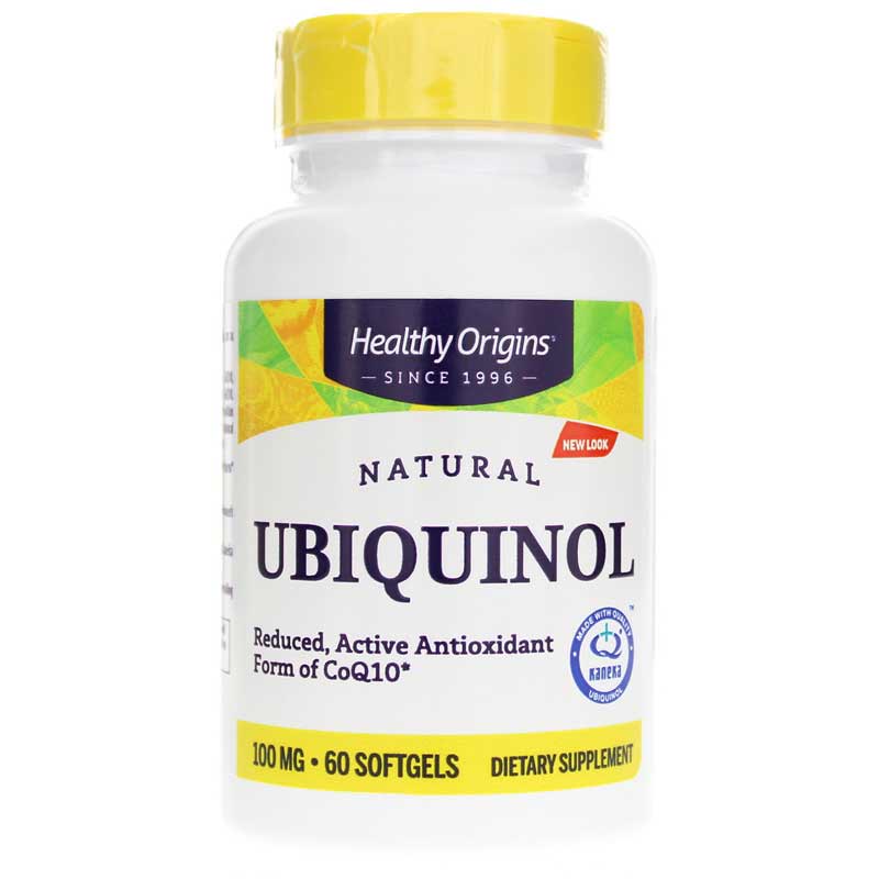 Healthy Origins Ubiquinol 100 Mg 60 Softgels