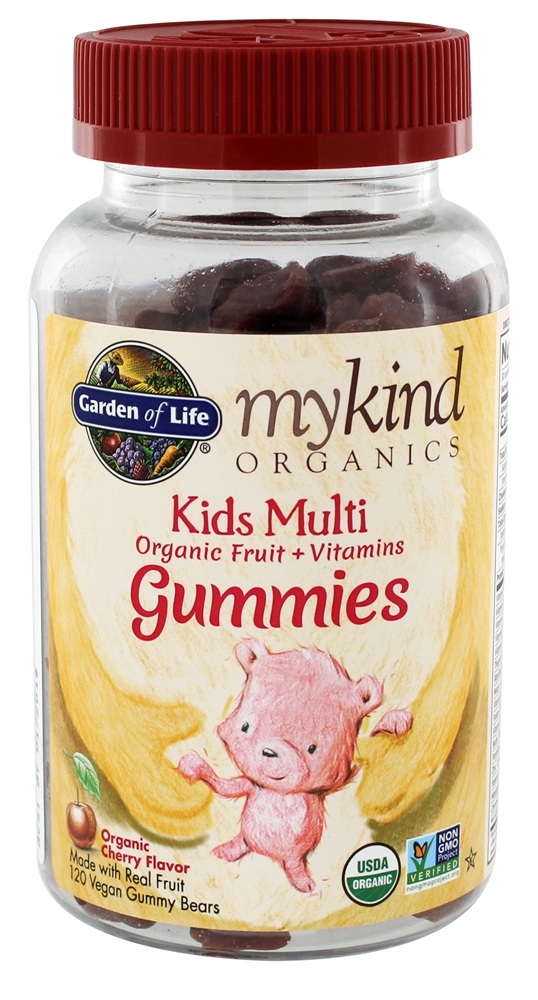 Garden of Life - mykind Organics Kids Multi Gummies Cherry - 120 Gummies