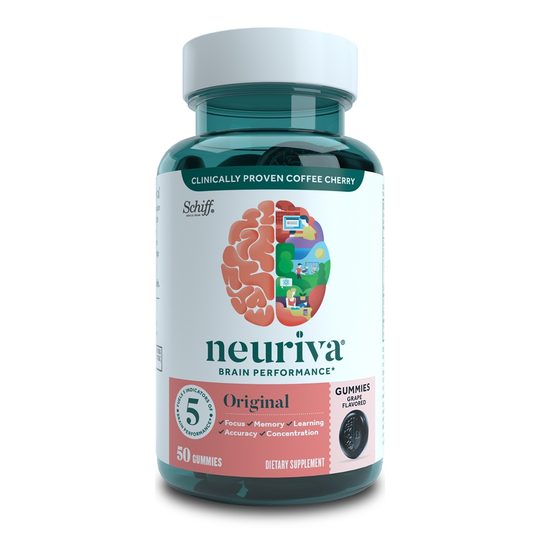 Neuriva - Brain Performance Original Grape - 50 Gummies