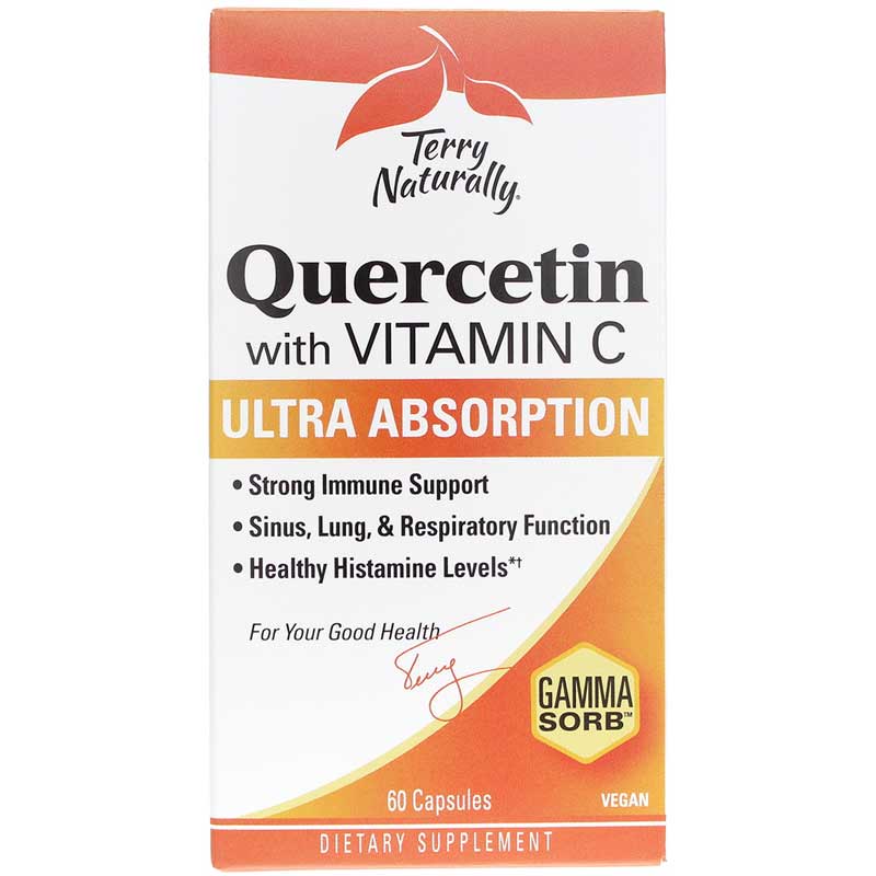 Terry Naturally Quercetin with Vitamin C 60 Capsules
