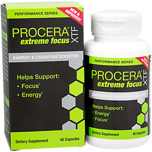 Procera XTF Extreme Focus - Energy & Cognitive Booster (40 Capsules)