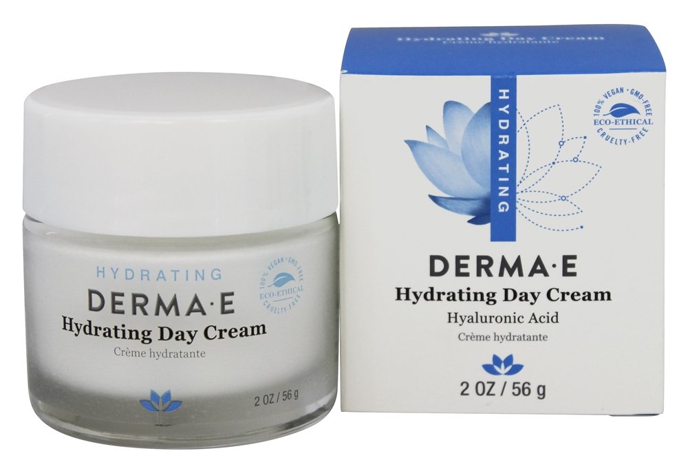 DERMA-E - Hydrating Facial Day Creme With Hyaluronic Acid - 2 oz. (formerly Hyaluronic Acid Day Creme)