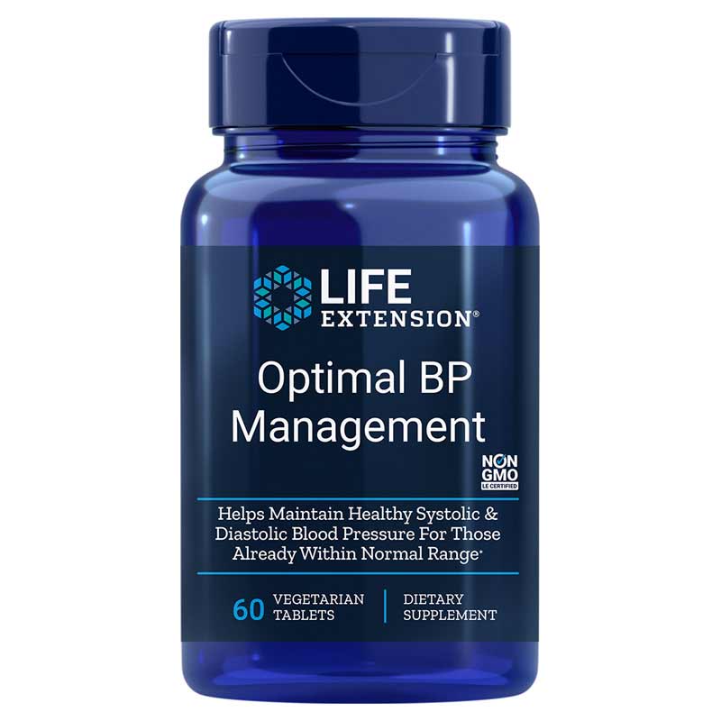 Life Extension Optimal BP Management 60 Tablets