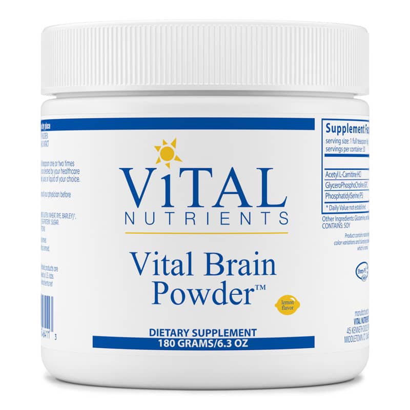 Vital Nutrients Vital Brain Powder 6.3 Oz