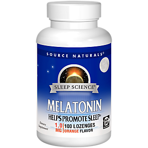Melatonin - Orange Flavored Sublingual - 1 MG (100 Tablets)