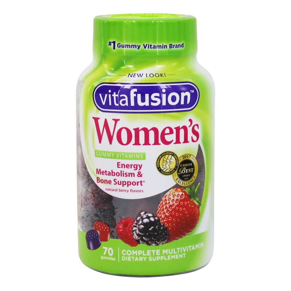 Vitafusion - Women's Complete Multivitamin Natural Berry - 70 Gummies