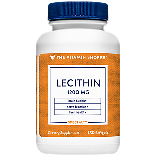 Lecithin - Supports Nerve Function, Brain & Liver Health - 1,200 MG (180 Softgels)