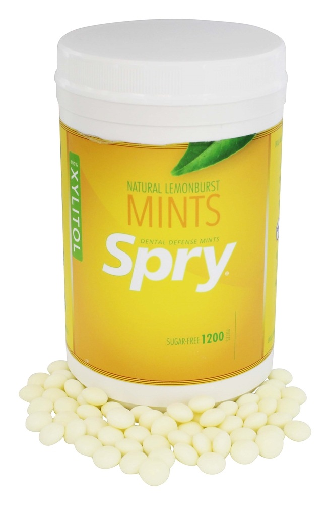 Xlear - Spry Natural Mints Lemon Burst - 1200 Piece(s)