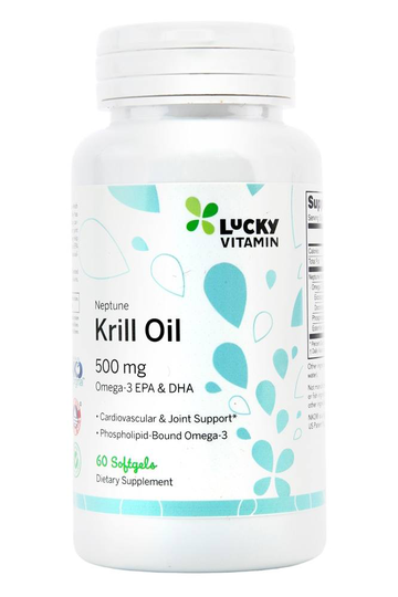 LuckyVitamin - Neptune Krill Oil 500 mg. - 60 Softgels