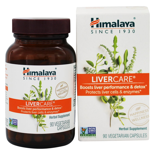 Himalaya Herbal Healthcare - LiverCare for Maintaining Liver Health - 90 Vegetarian Capsules