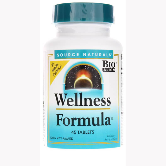 Source Naturals Wellness Formula Tablets 45 Tablets