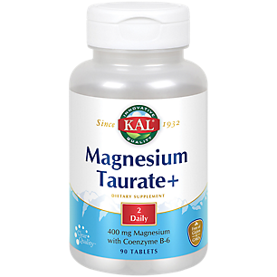 Magnesium Taurate with Coenzyme B6 - 400 MG (90 Tablets)