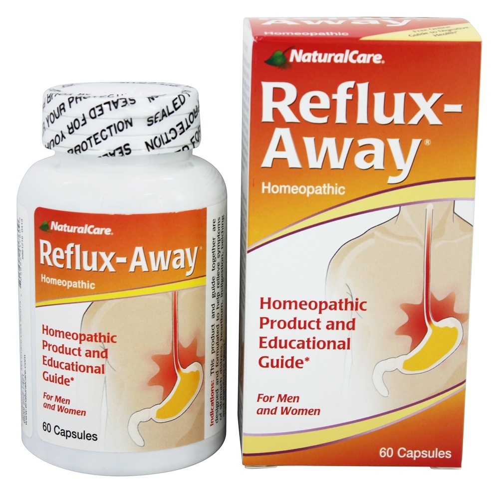 NaturalCare - Reflux-Away - 60 Capsules