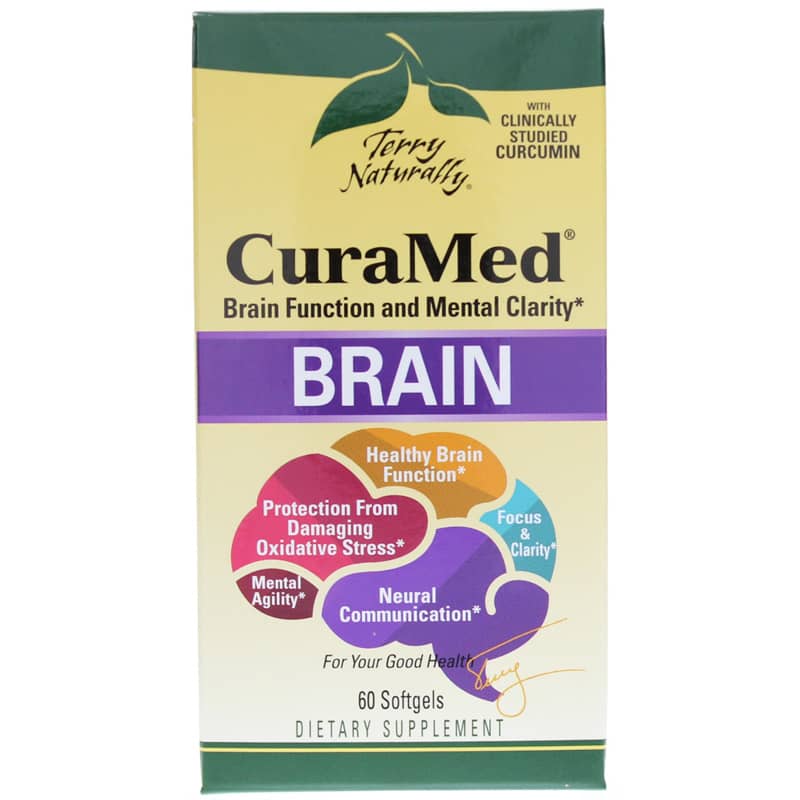 Terry Naturally CuraMed Brain 60 Softgels