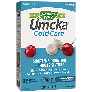 Umcka Cold Care - Berry (20 Chewable Tablets)