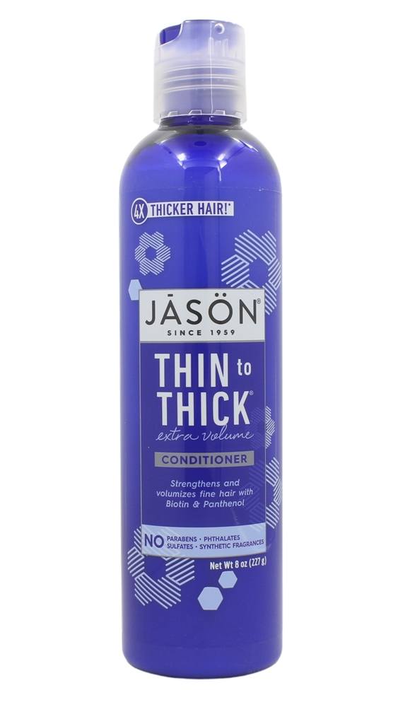 JASON Natural Products - Thin To Thick Hair Thickening Conditioner - 8 fl. oz.