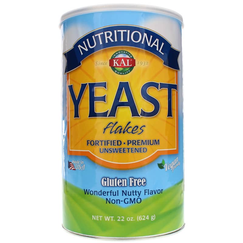 Kal Nutritional Yeast Flakes 22 Oz