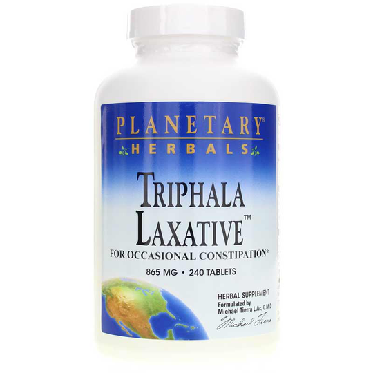 Planetary Herbals Triphala Laxative 865 Mg Tablets 240 Tablets