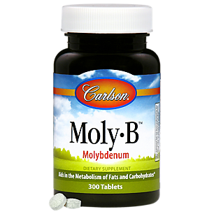 Moly-B Molybdenum - 500 MCG (300 Tablets)