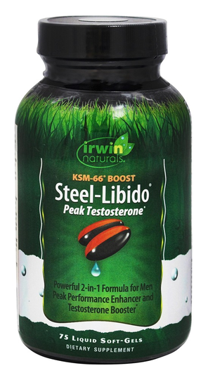 Irwin Naturals - Steel-Libido Peak Testosterone - 75 Liquid Softgels