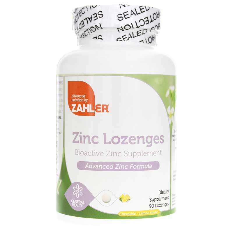 Zahler Zinc Lozenges 90 Lozenges