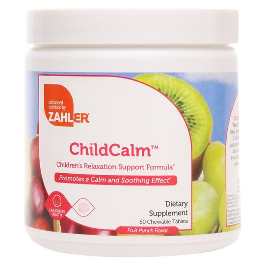Zahler - ChildCalm Children's Relaxation Support Formula Fruit Punch - 60 Chewable Tablets