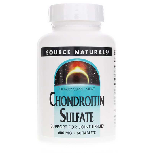 Source Naturals Chondroitin Sulfate 600 Mg 60 Tablets