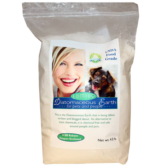 Lumino Diatomaceous Earth For Pets & People 4 Lbs