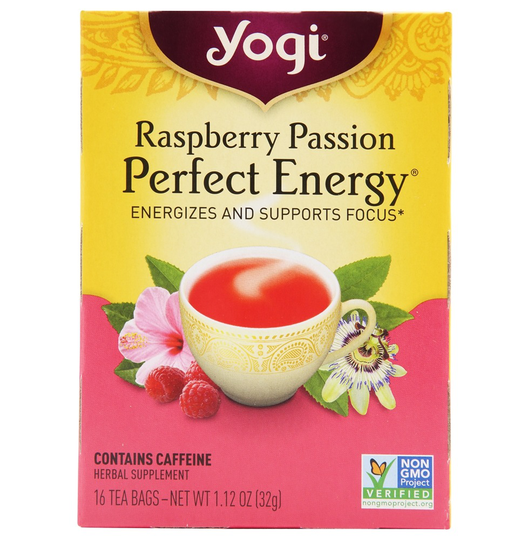 Yogi Tea - Perfect Energy Tea Raspberry Passion - 16 Tea Bags